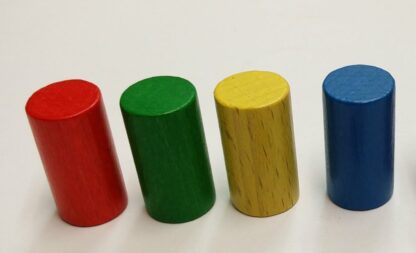 Cylinder 15x28mm kleuren
