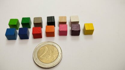 kubus hout 8mm beschikbare kleuren